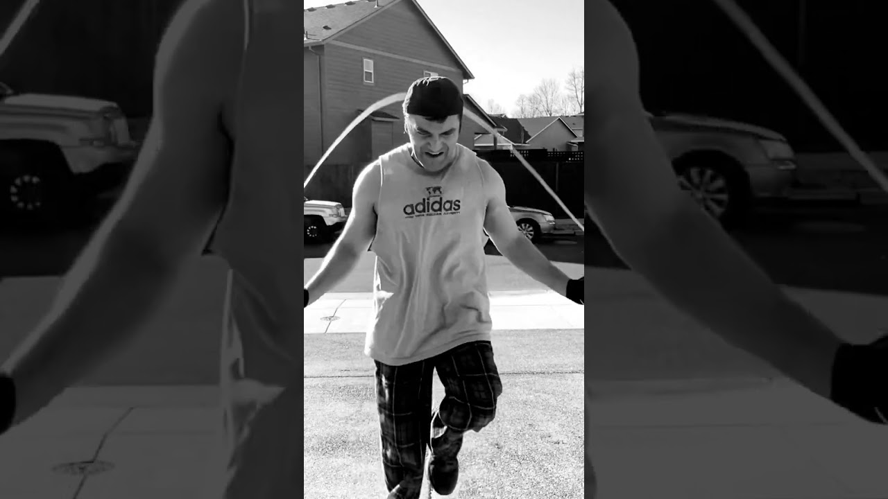 Jumping rope trying over and over 