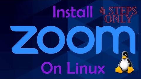 how to install zoom on linux