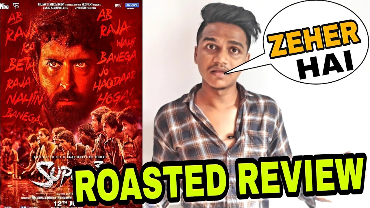 Super 30 trailer review by Suraj Kumar | Roasted Review | - YouTube