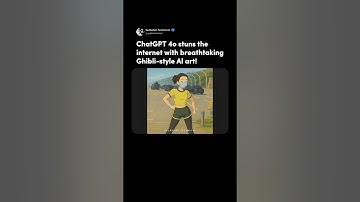 ChatGPT 4o Creates Stunning Ghibli-Style Art! 🤯
