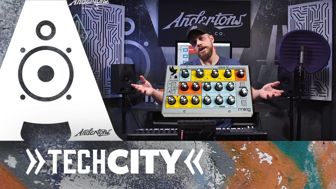 Moog Sirin - Portable Desktop Synth from the Taurus Line