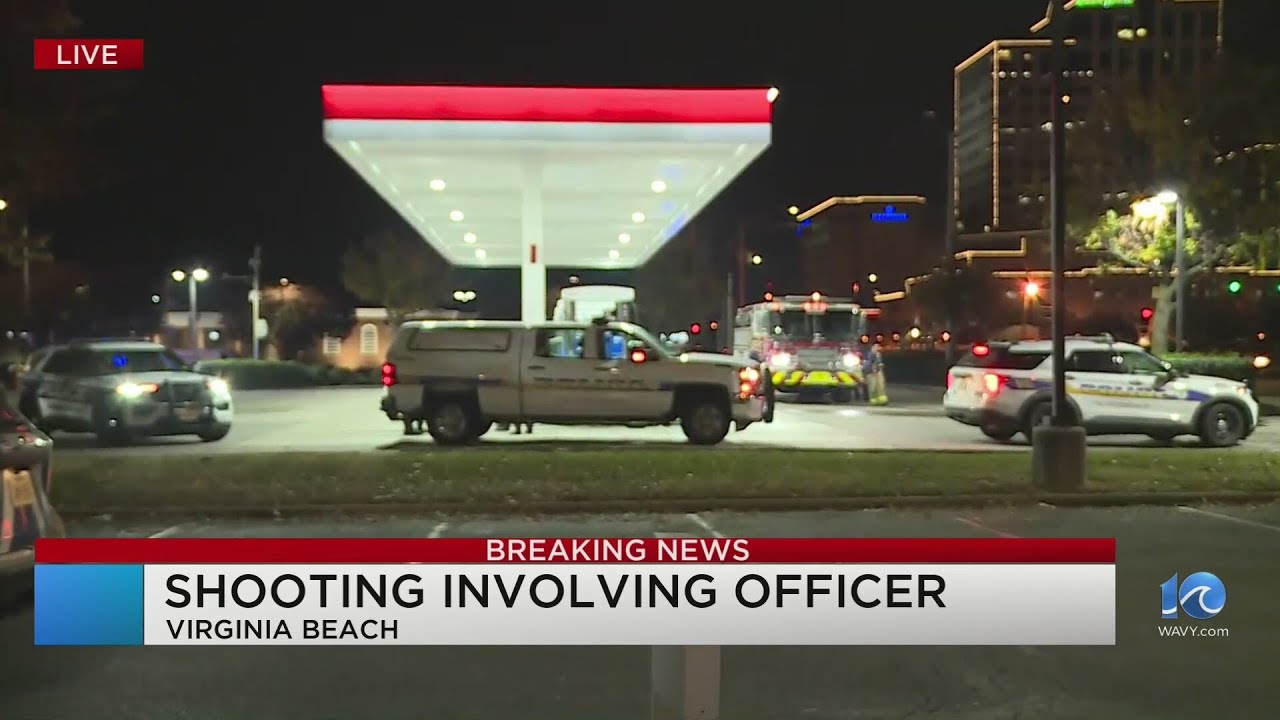 Man shot, killed by officer after brandishing sharp object in VB ...