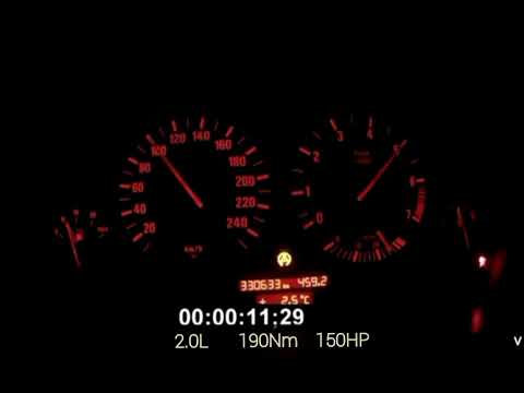 Видео: BMW E39 2.0L 0-100 Acceleration