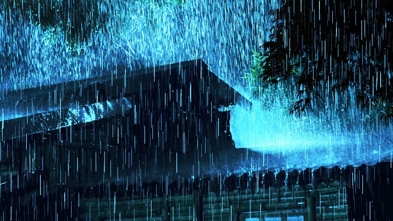 Duérmete en 3 Min con Lluvia Fuerte y Truenos Atronadores - Sonido de ...