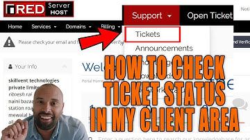 HOW DO I CHECK MY TICKET STATUS FROM CLIENT AREA [EXPLAINED]☑️