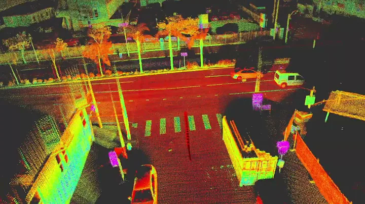 Point cloud registration using Baraja Lidar and Exwayz software for Lidar odometry