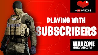 Playing with Subscribers & Members today! Warzone Rebirth Island Gameplay