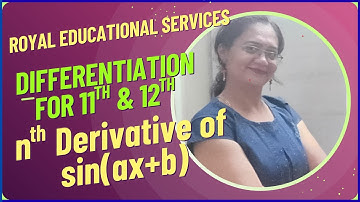 nth derivatives sin (ax+b) #differentiation_class12_maths