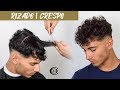 Como cortar cabello RIZADO - CRESPO de Hombre | Paso a paso