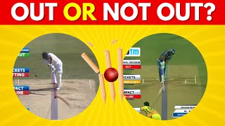 Guess LBW Out or Not out 🤯| lbw decision quiz | LBW rules  screenshot 5