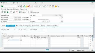 STATUS PROFILE SAP SD