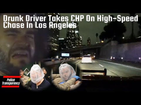 Drunk Driver Takes CHP On High-Speed Chase In Los Angeles - YouTube