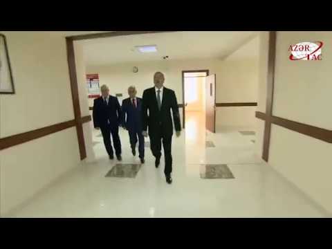 Prezident İlham Əliyev Bakıdakı 257 nömrəli məktəbdə yaradılan şəraitlə tanış olub