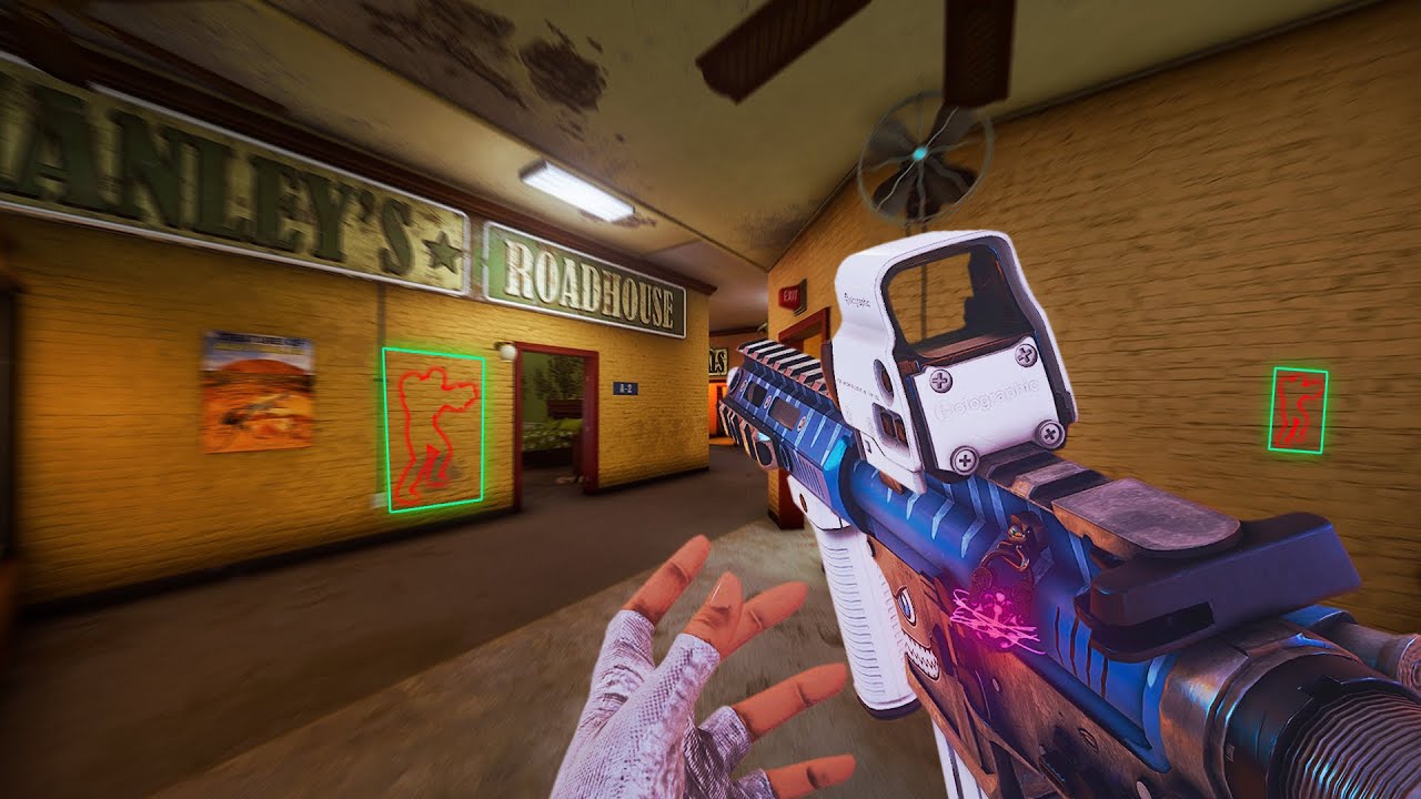 wallhacking on console be like…