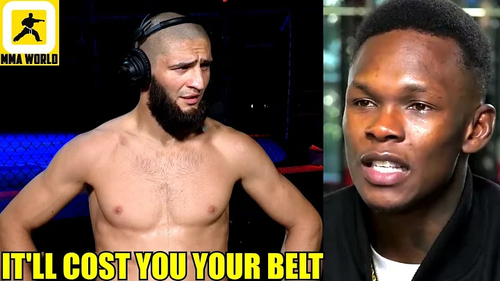 Khamzat Chimaev reacts to Israel Adesanya calling him a 'RAT LIP',Paulo Costa,Mike Perry,UFC 253