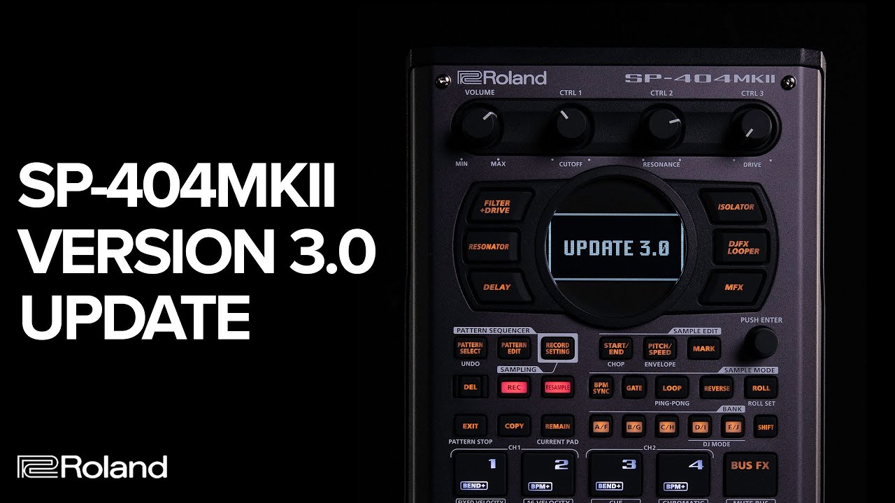 SP-404 MK2 new FX Midi Mapping // Say goodbye to menu diving - YouTube