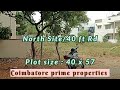 525 cent for salecoimbatore  gurusamy nagarcodissia rdplot  40x57tidel park 1 kmnorth site