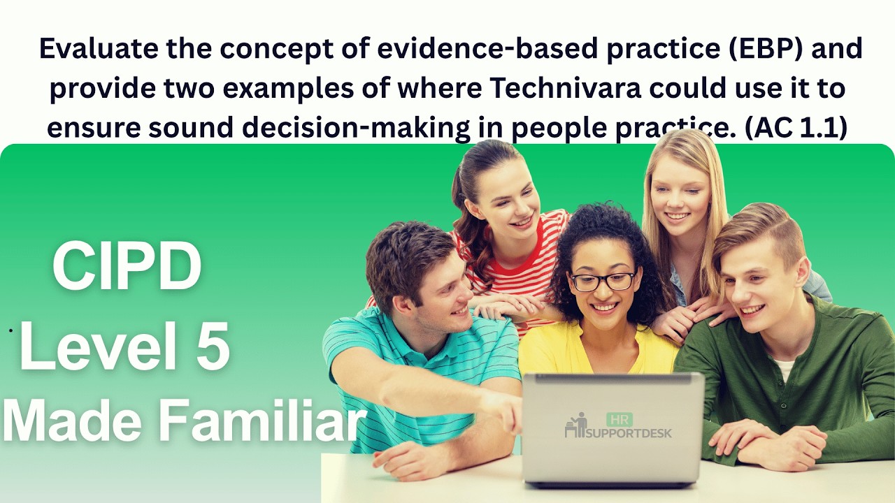CIPD 5CO02 AC1.1 | Evidence-Based Practice Explained | Technivara ...