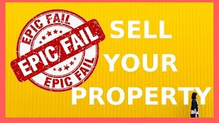 WHY you CAN'T SELL your real estate property FAST