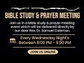Wednesday Wisdom Bible Study And Prayer - April 8th - Part 2 - Renewed Strength - TTCOG Durham