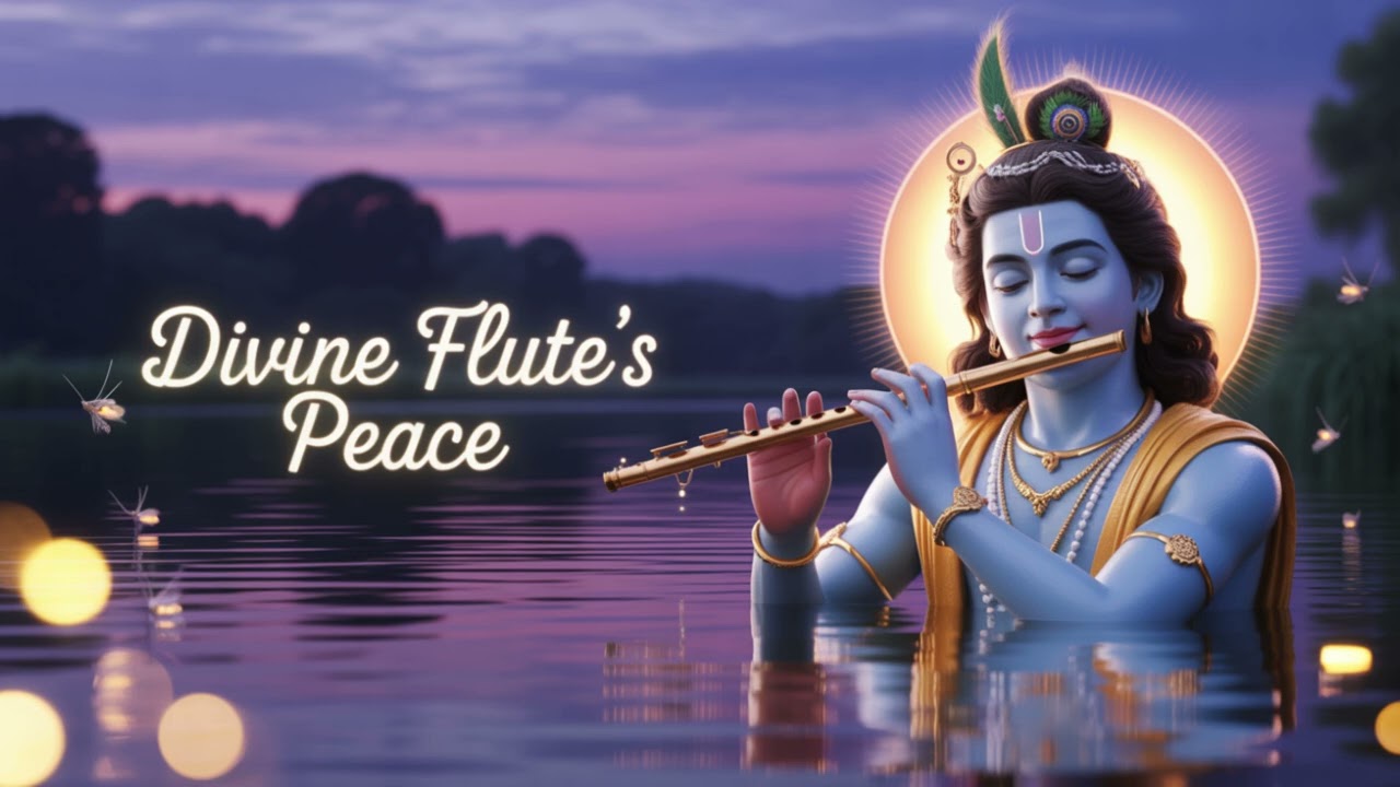 Krishna’s Peaceful Flute Deep Relaxation & Stress Relief Bansuri Melodies