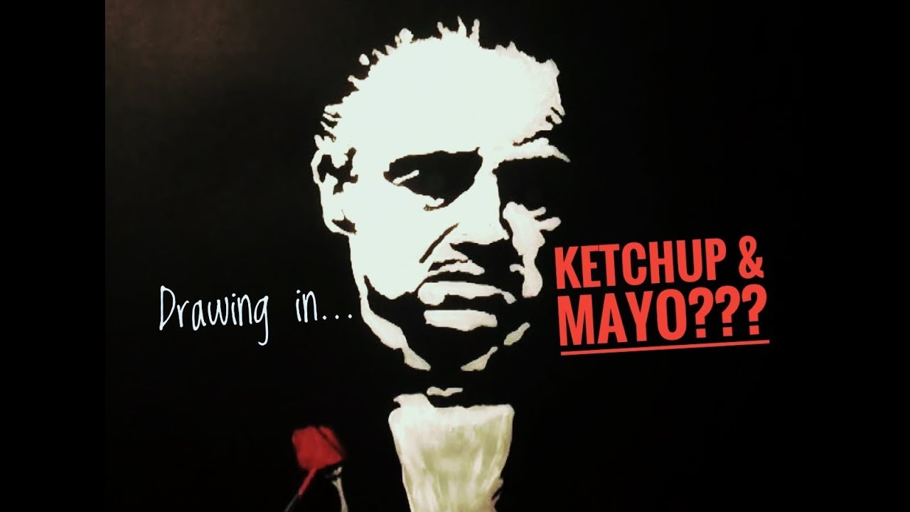 DRAWING IN KETCHUP AND MAYO??? AMAZING! Godfather!! YouTube