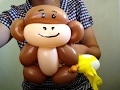 【造型氣球。動物】猴子  ／Balloon Animal: Monkey