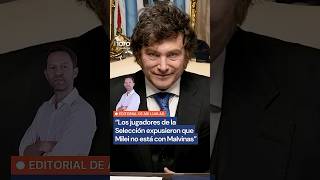 Ari Lijalad: "Los jugadores de la Selección expusieron que Milei no está con Malvinas"