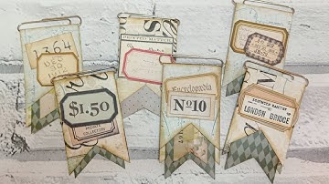 Altered Banner Paperclips - #msscrapbusters