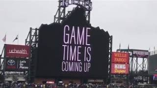 Coors New Scoreboard