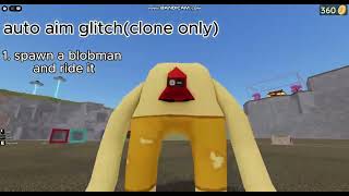 4 GLITCHES YOU MUST KNOW IN FTAP ROBLOX ;)