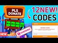 ⚠️ EXCLUSIVE ⚠️ PLS DONATE CODES 2026 - PLS DONATE ROBLOX CODES 2026 