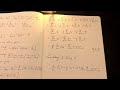 Ramanujan’s Notebook-1 Chapter-2 Entry-5 n it’s Corollary. It’s true for all positive integers ‘n’