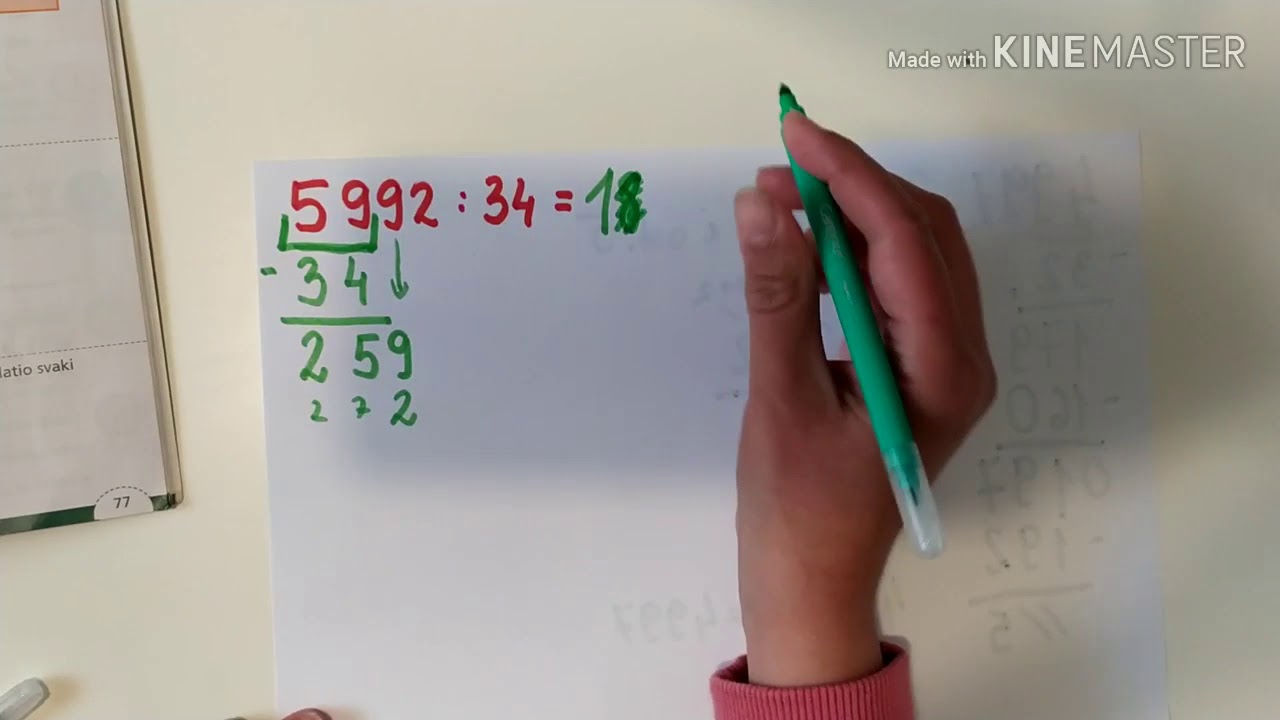 Dijeljenje dvoznamenkastim brojem- 2.dio