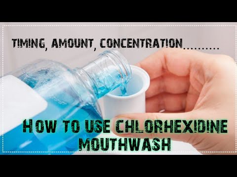 Video: Is it possible to gargle with Chlorhexidine