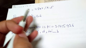 Computer Programming in FORTRAN 90 and 95| Explanation of example 3.1|