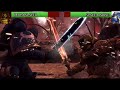 Doom Slayer vs Space Marine with Healthbars: Doom Slayer vs Space Marine- Animated