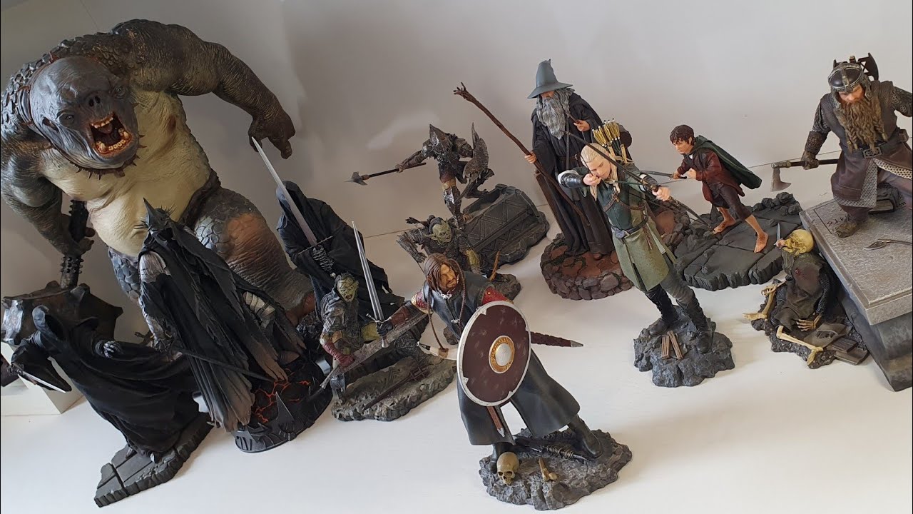 Action Figures Iron Studios - Sauron The Lord Of The Rings Bds 1/10 - O  Senhor Dos