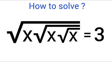 What is the value of X in this problem ?