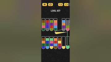 Water Sort Puzzle Level 977 Walkthrough Solution Android/iOS 💦