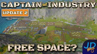 Running Out of SPACE 🚛 Captain of Industry Update 2 🚜 Ep10 👷 Lets Play, Walkthrough