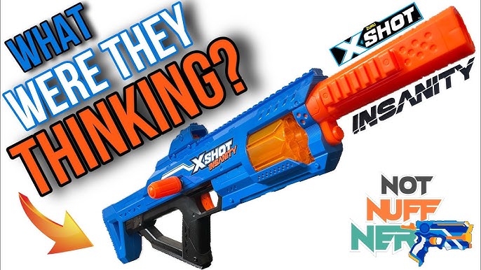 X-shot Excel Insanity Motorized Rage Fire Gatlin Blaster : Target