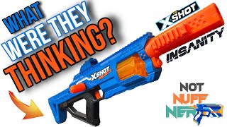 X-Shot Insanity Ragefire, Nerf Gatling, Unboxing, Review and Full  Analysis