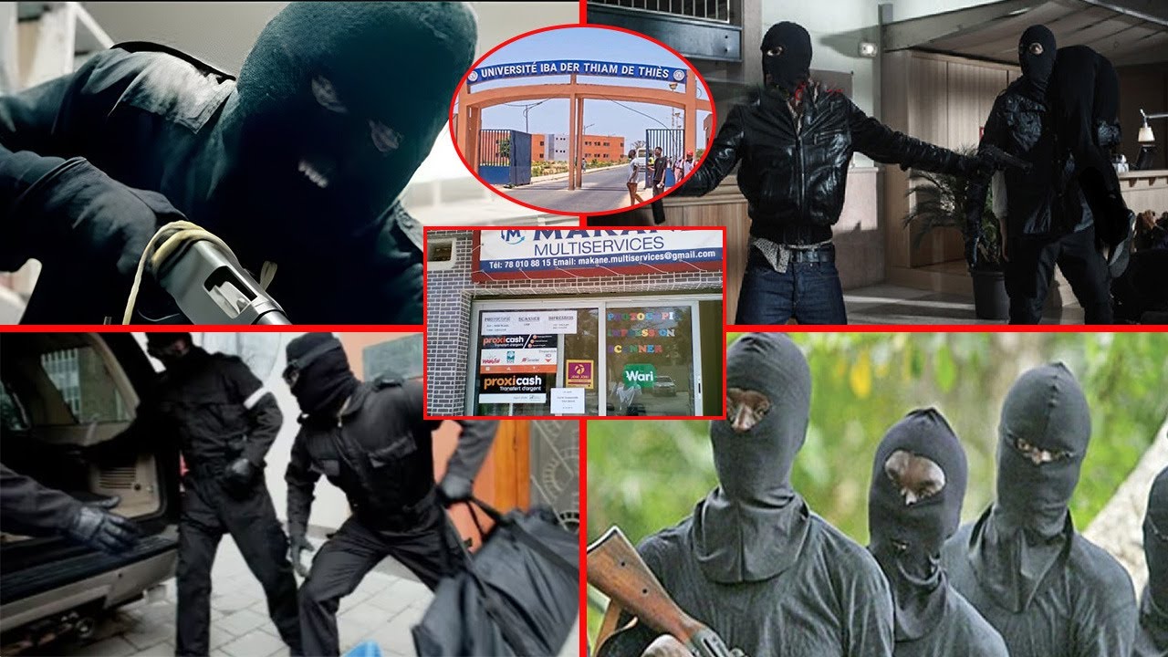 🛑Université Iba Der Thiam : attaque armée, le multiservice vidé en quelques minutes !