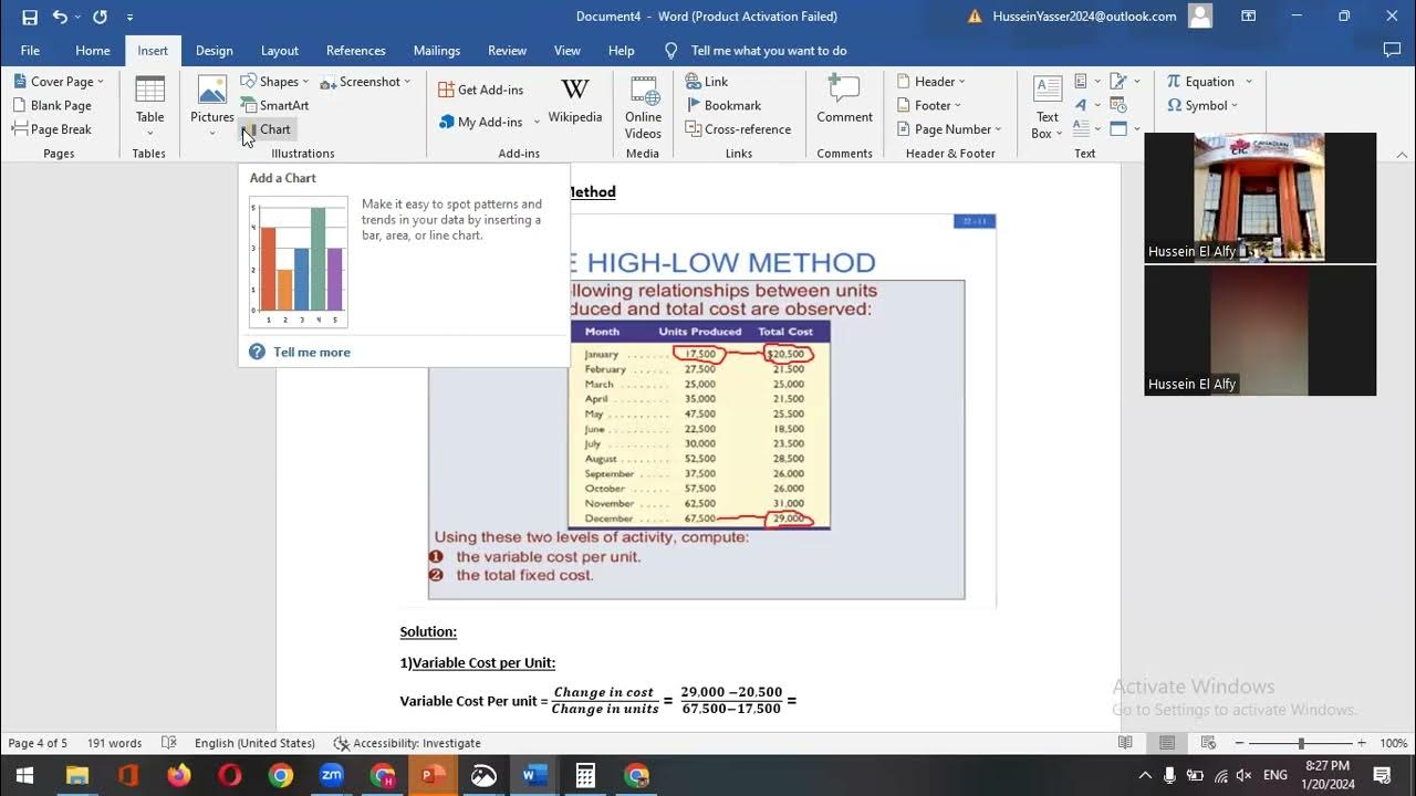 Solving the Application of Chapter 2 (Video 1) - YouTube