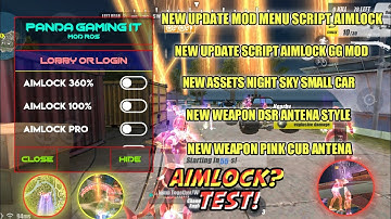HACK ROS NEW MOD MENU SCRIPT AIMLOCK ASSETS NIGHT SKY SMALL CAR CHARACTER WHITE |BY PANDA GAMING IT
