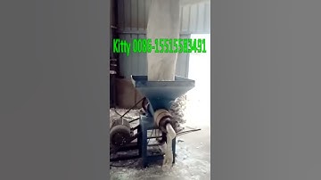 EPS foam crushing melting machine, PP foam densifier machine