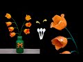 Ide Kreatif Bunga Sendok Sederhana dari Plastik !