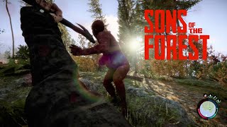Angriff der roten Teletubbies - SONS OF THE FOREST - Let´s Play 08