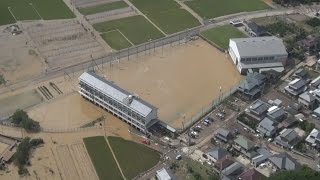 台風１１号が上陸、さらに北上 各地で警戒呼び掛け